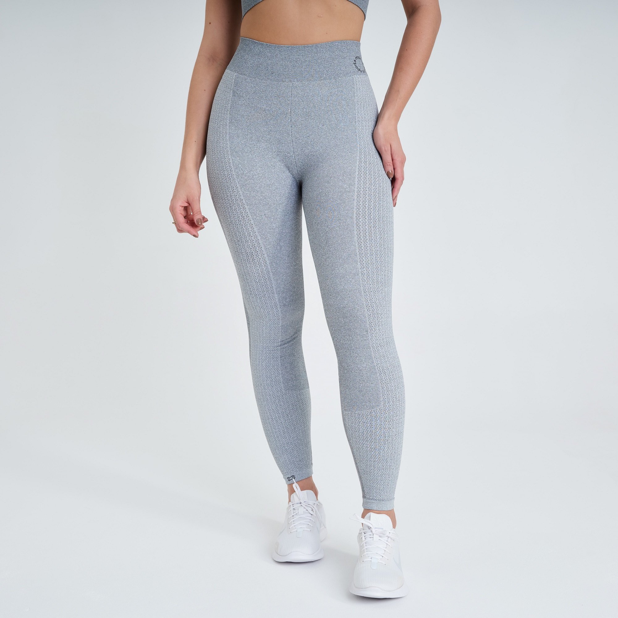 Calça Legging Feminina Marcio May Sports Firenze Cinza Mescla