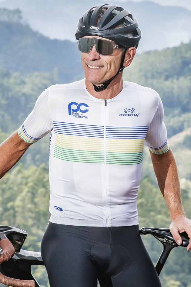 Camisa Ciclismo Highline Marcio May Brasil – Slim Fit, Alta