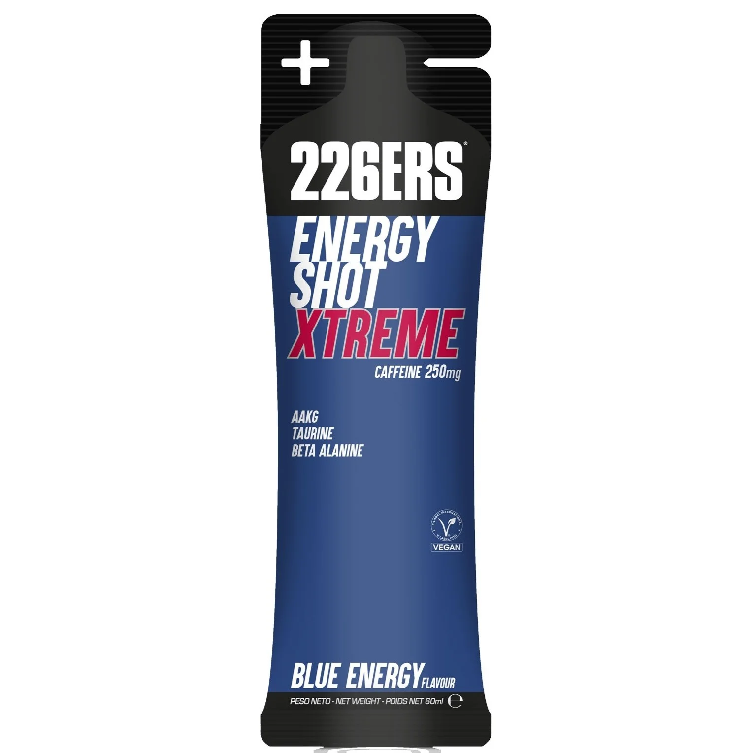 226ERS Energy Shot XTREME 60ml – 250mg de Cafeína para Energia