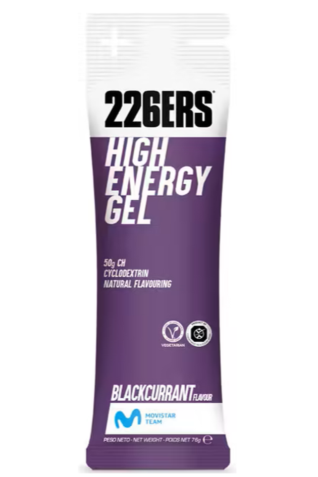 226ERS High Energy Gel Groselha com BCAA – Energia e Recuperação