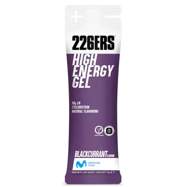 226ERS High Energy Gel Groselha com BCAA – Energia e Recuperação