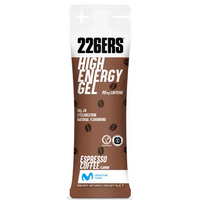 226ERS High Energy Gel Café Expresso – Energia e Cafeína para