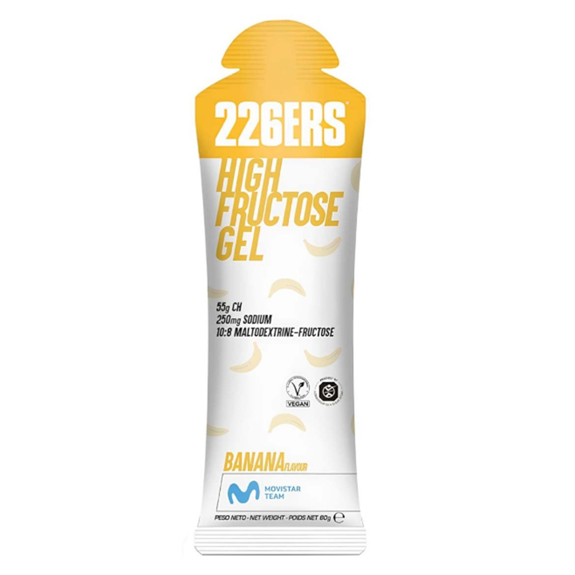 Gel de Carboidrato Gel 226ERS High Fructose 80 Gramas - Banana