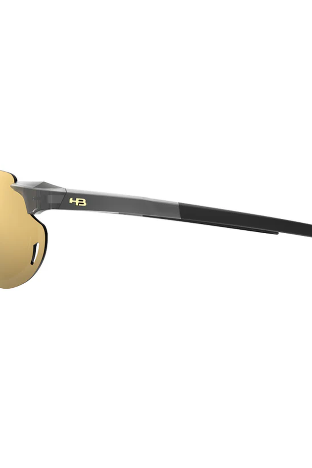 Óculos de Ciclismo HB Quad Z 2.0 Onyx Brilhante e Dourado