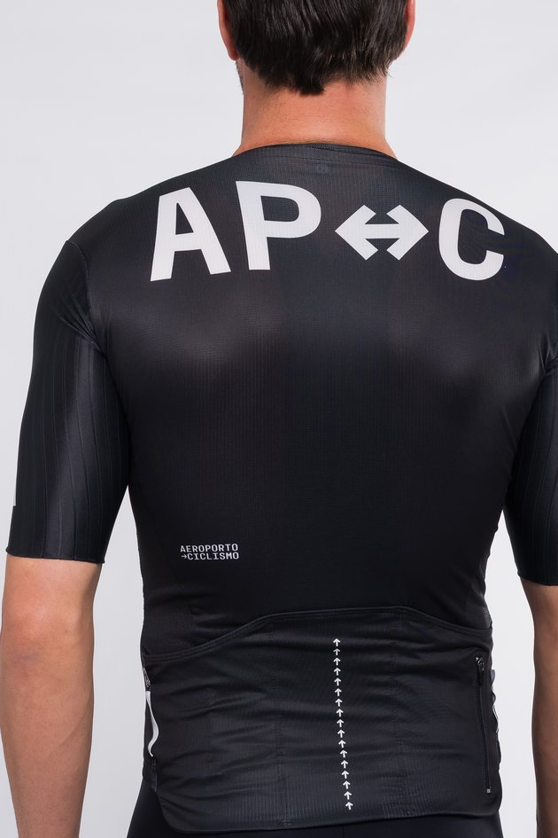 Camisa Marcio May Highline AAFF Aeroporto Ciclismo - Preto