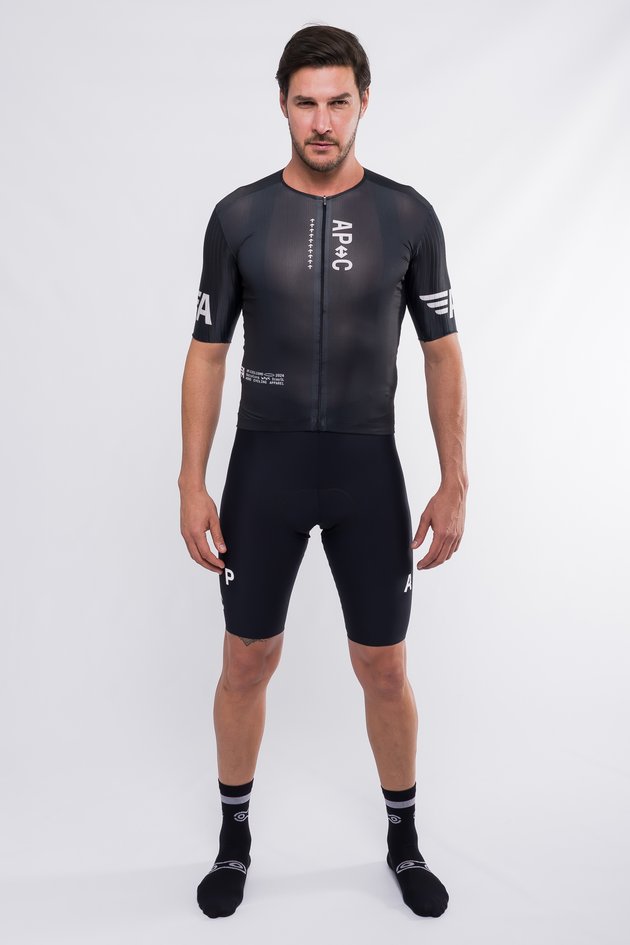 Camisa Marcio May Highline AAFF Aeroporto Ciclismo - Preto