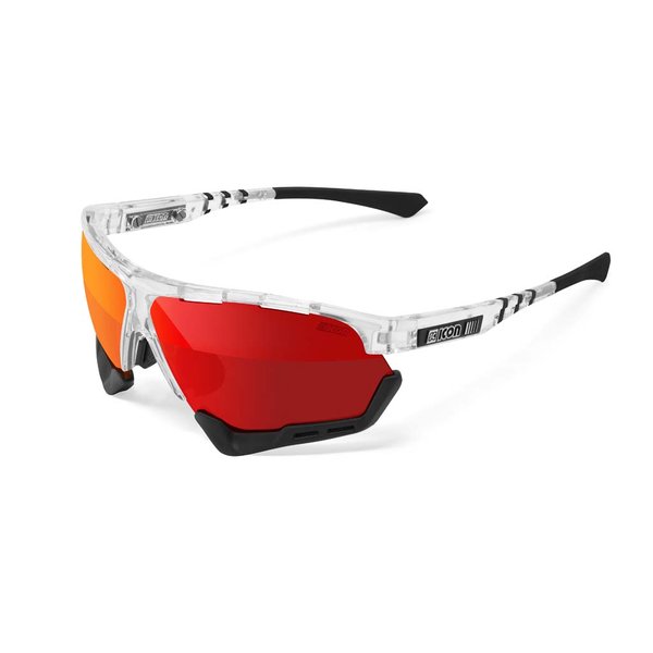 Óculos Scicon Aerocomfort Cristal Lente Vermelha