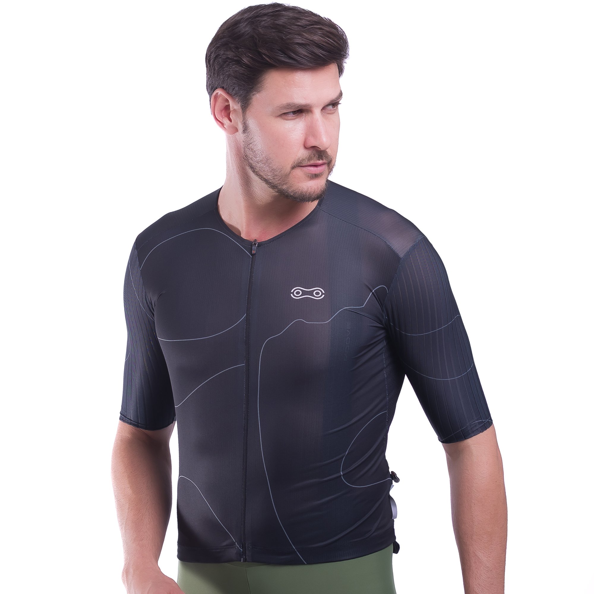 Camisa Ciclismo Marcio May Highline Dark Moon