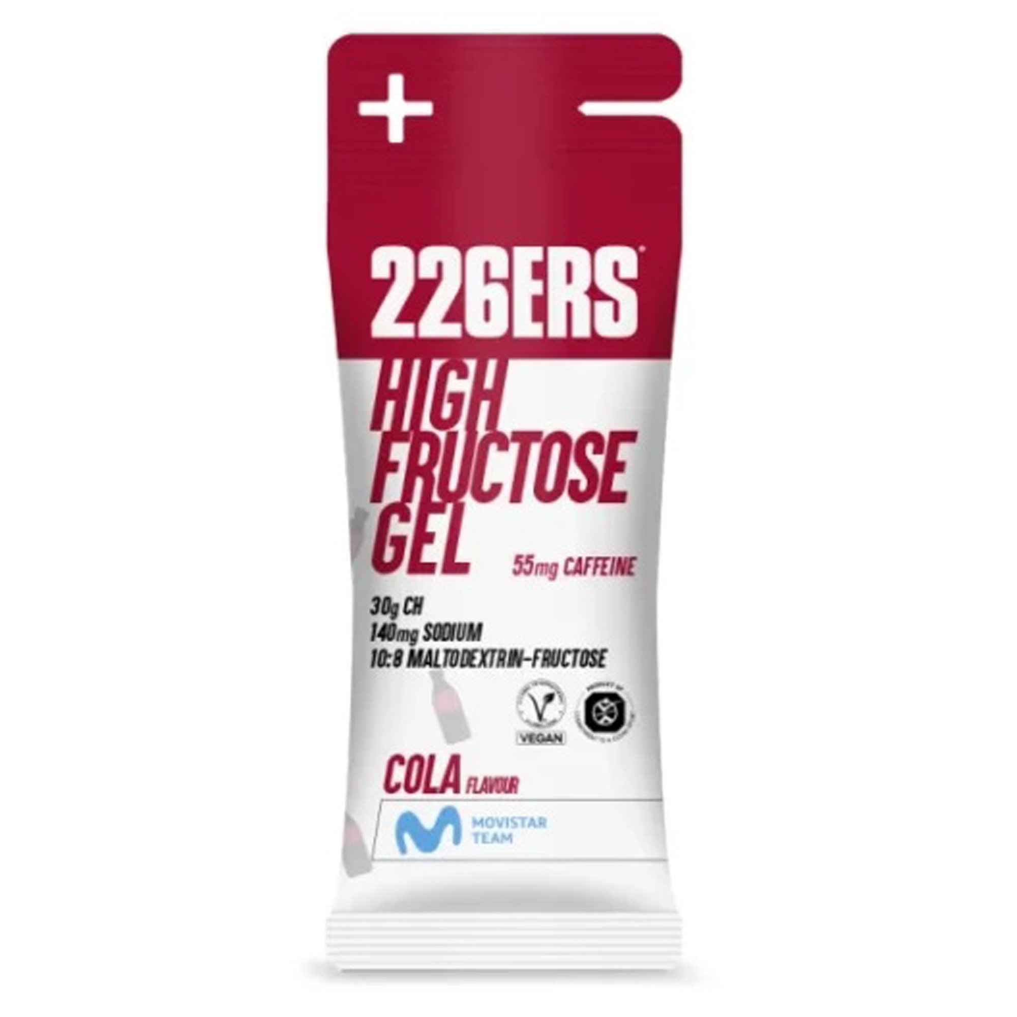Gel de Carboidrato Gel 226ERS High Fructose 44 Gramas - Cola