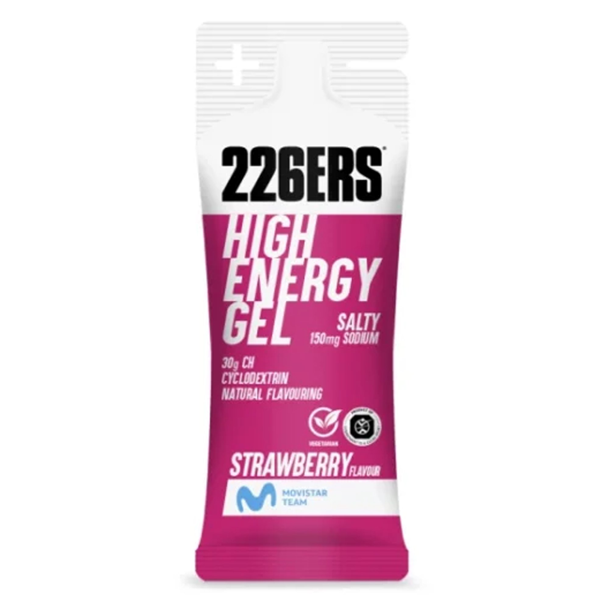 Gel de Carboidrato 226ERS High Energy 45 Gramas - Morango