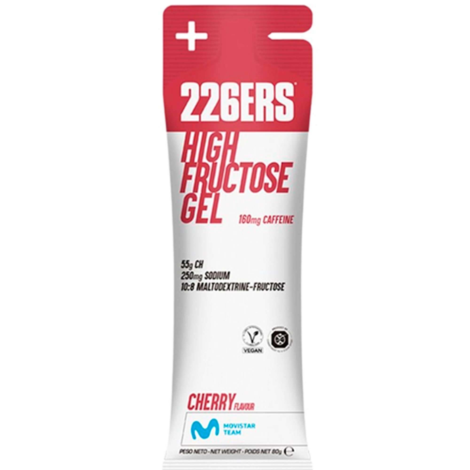 Gel de Carboidrato Gel 226ERS High Fructose 80 Gramas