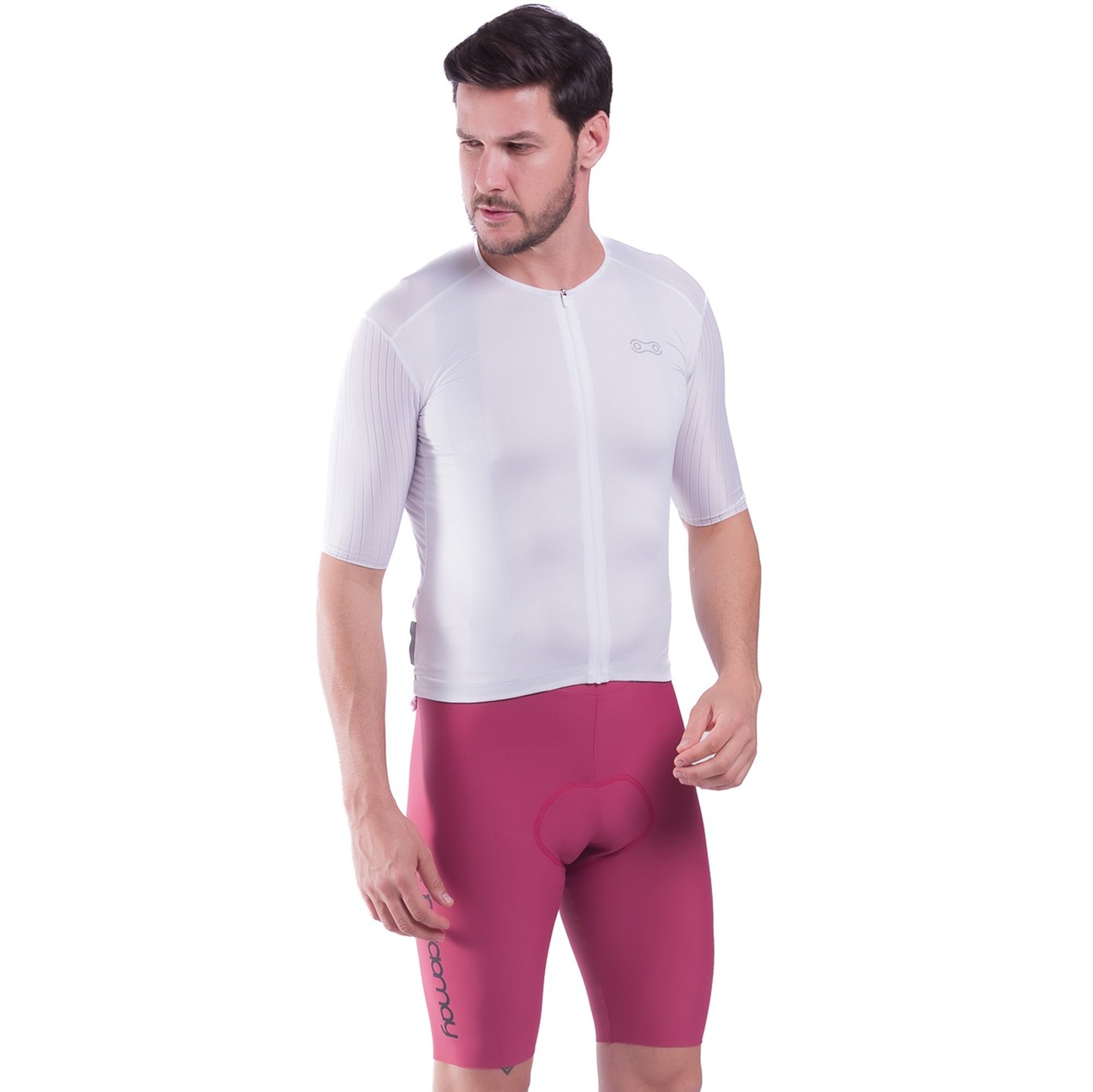 Conjunto Masculino Camisa Highline White + Bretelle Moove Saara