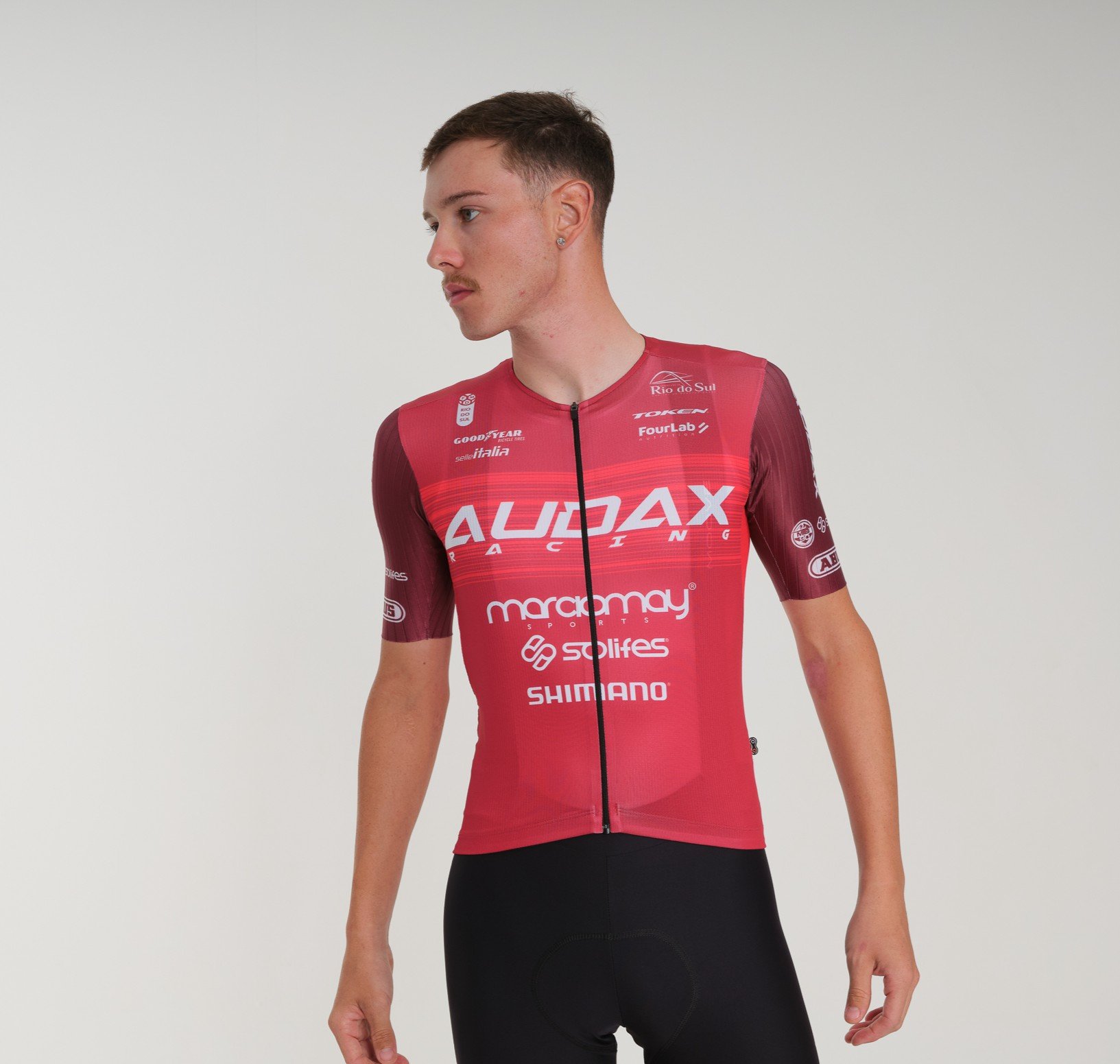 Camisa de Ciclismo Márcio May Highline Audax Racing 2025 – Slim