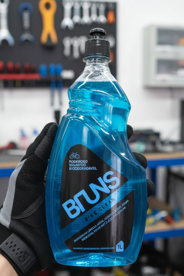 Shampoo para Bike Bike Clean Bruns 1 Litro – Limpeza Segura e
