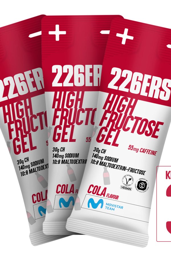 Kit 3 Gel 226ERS High Fructose XS - 30g Carbo 1:0.8