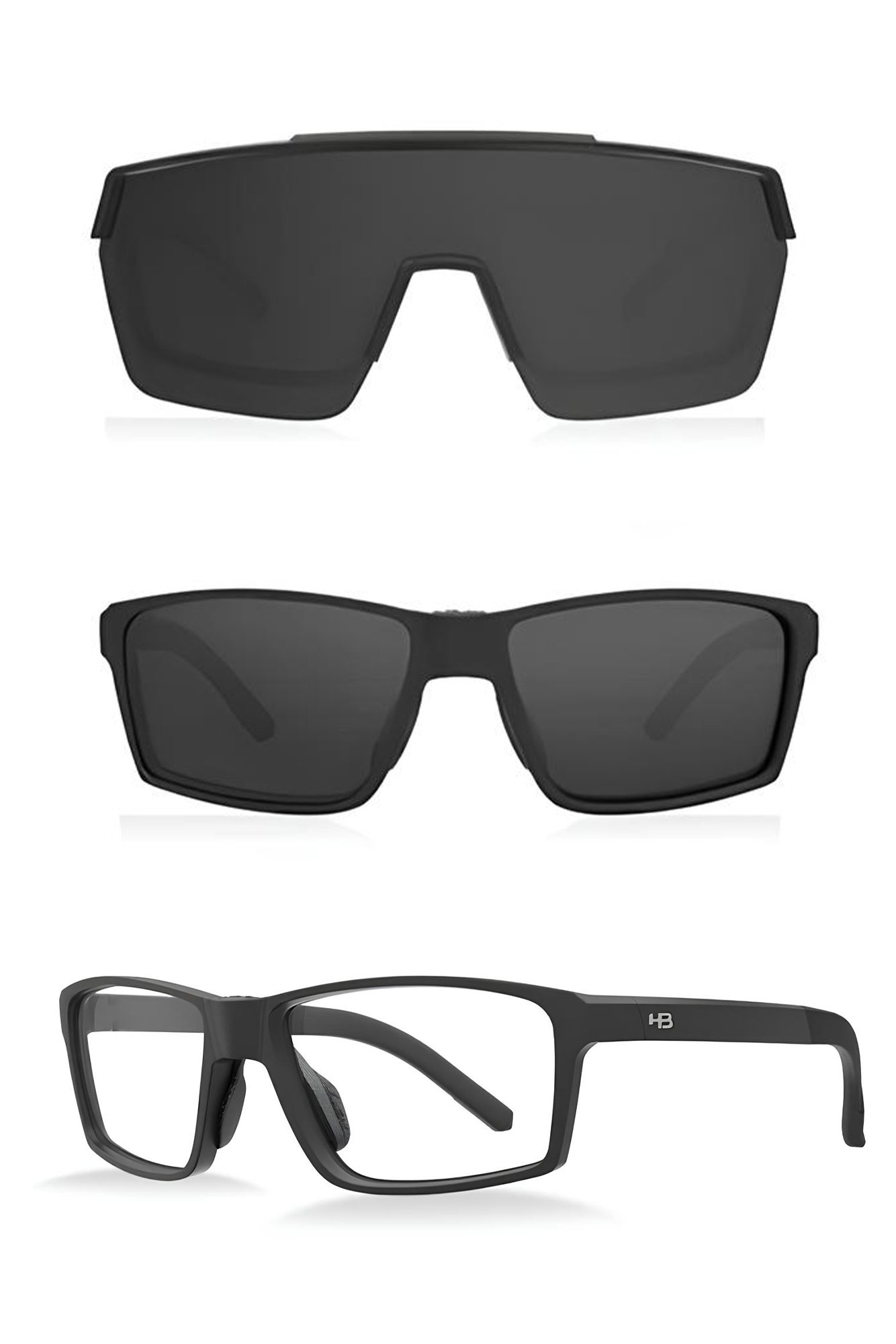 Óculos HB Presto 2.0 Fotocromático - Grafeno Matte Black