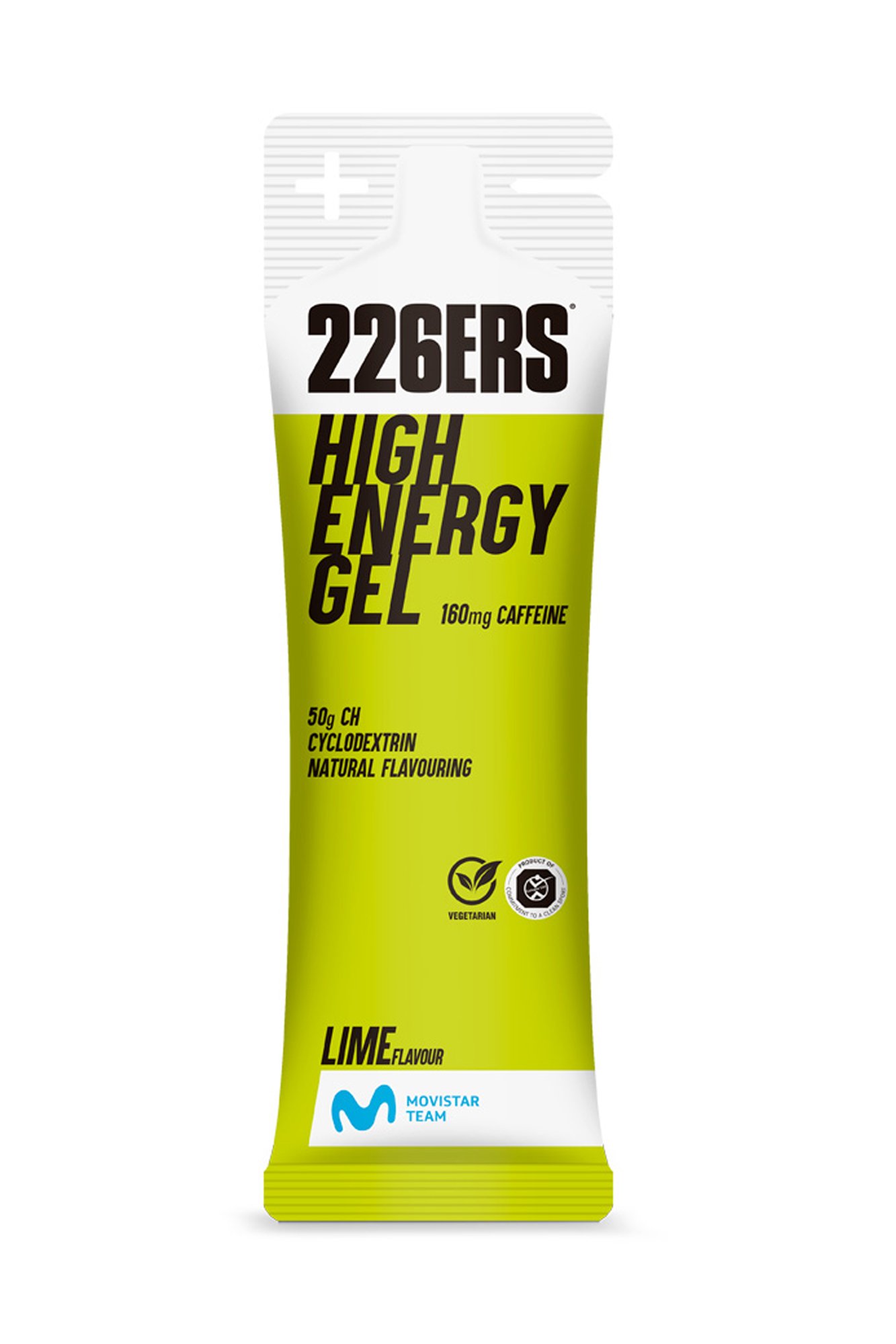 226ERS High Energy Gel Laranja com BCAA – Energia e Suporte