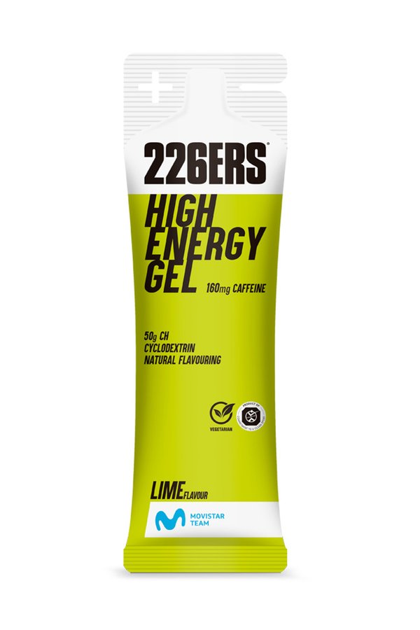 226ERS High Energy Gel Laranja com BCAA – Energia e Suporte