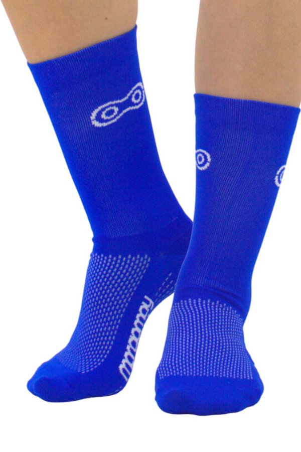 meia de ciclismo marcio may sports azul royal 1